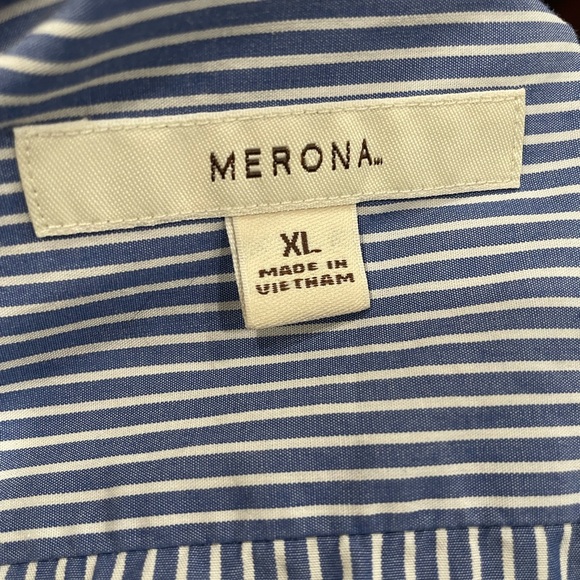 MERONA BLUE BUTTON DOWN - Picture 4 of 6